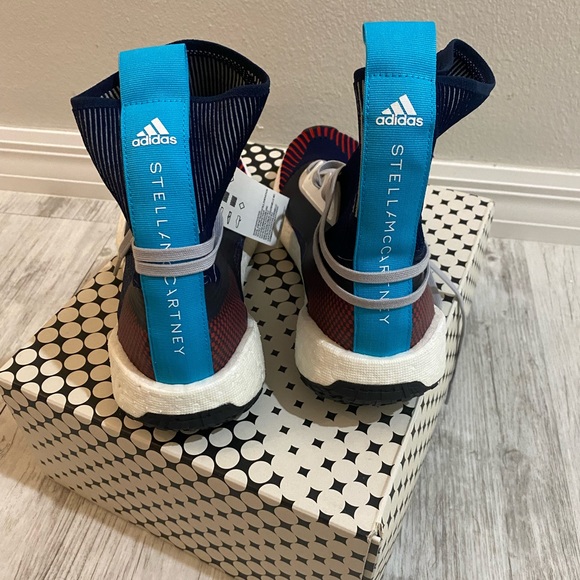NWT: ADIDAS BY STELLA MCCARTNEY PULSEBOOST MID SOCK SNEAKER- Size. 7 1/2 - Picture 3 of 7